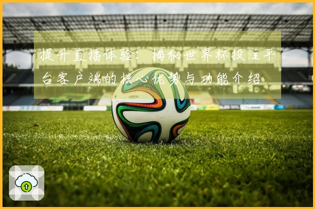 提升直播体验：揭秘世界杯投注平台客户端的核心优势与功能介绍