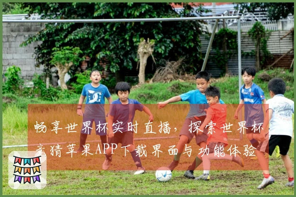 畅享世界杯实时直播，探索世界杯竞猜苹果APP下载界面与功能体验